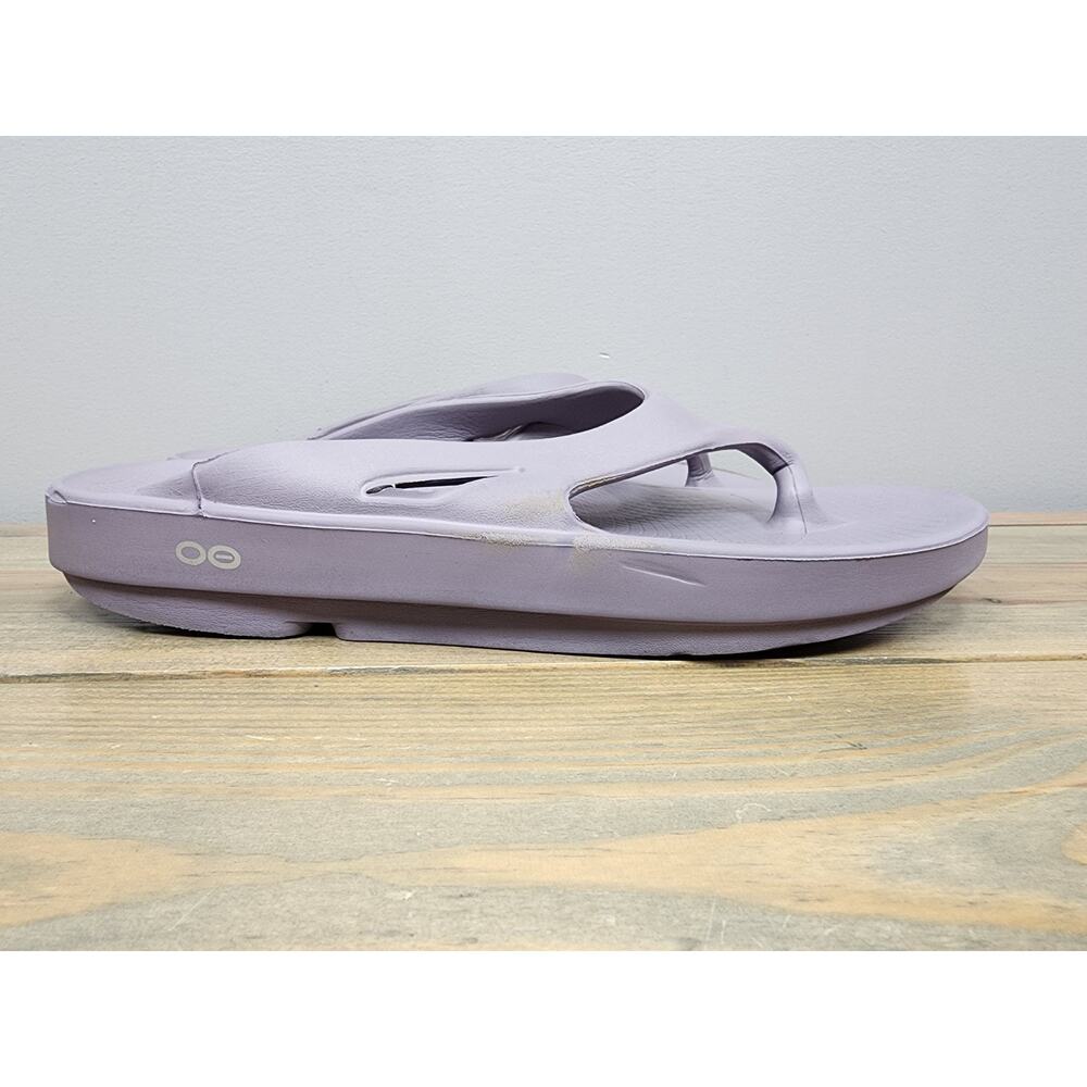 Oofos OOriginal Unisex Lavender Flip Flops- Size M10/W12